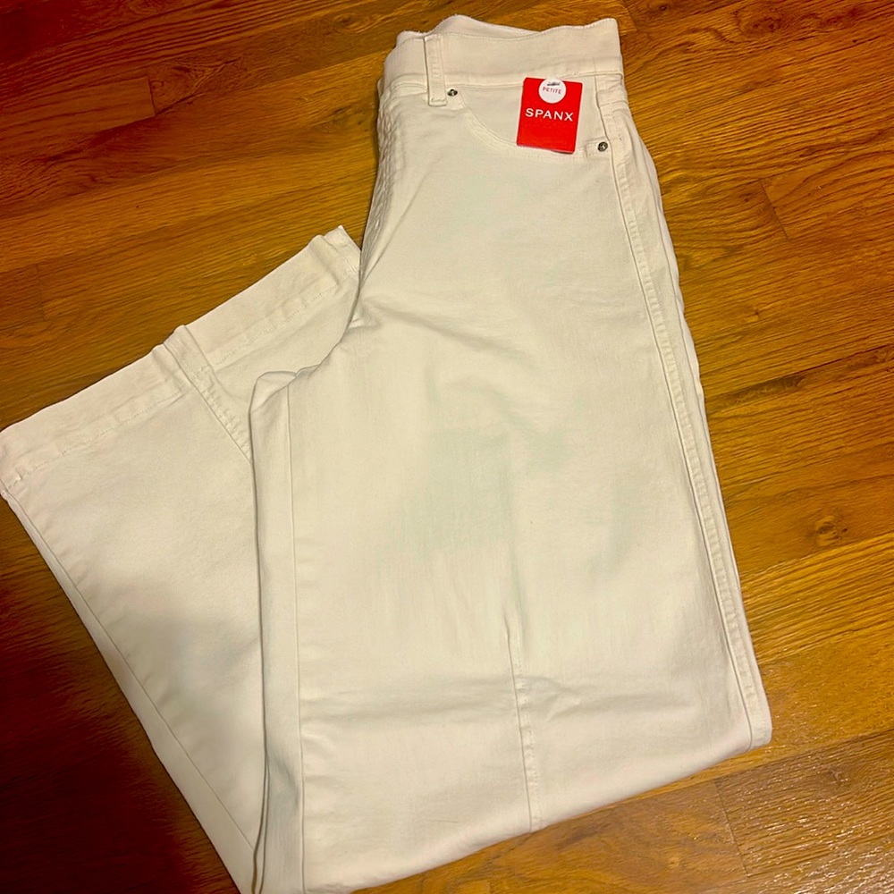 SPANX Seamed Front Wide Leg Pants